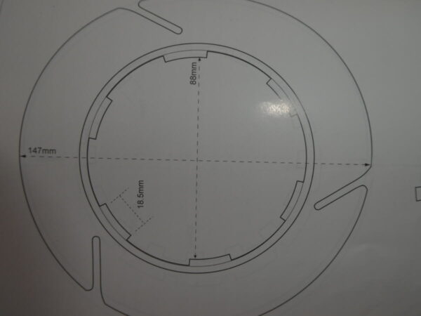 clutch plate steel A7/10 and B31/33 and C10/C11 model - Image 2
