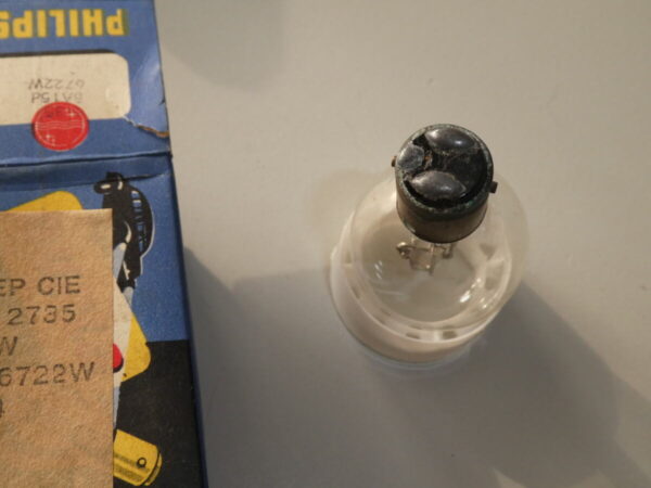 Voorlamp  6v. duplo 35w. - Afbeelding 2