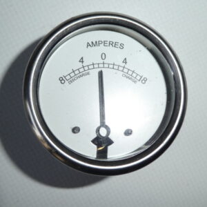 ammeter white 2"   8-0-8