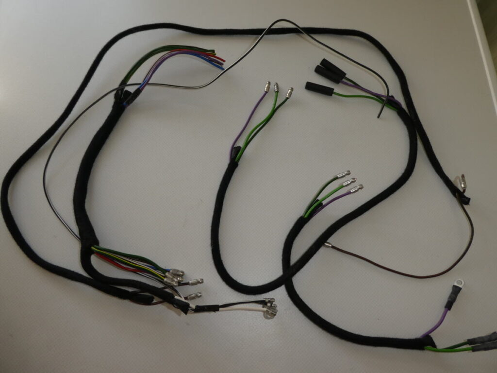 Lucas wiring harness BSA C12 alternator – De Groot BSA