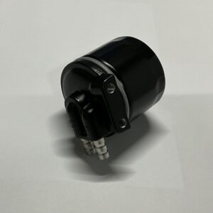 Extern oliefilterholder with filter.